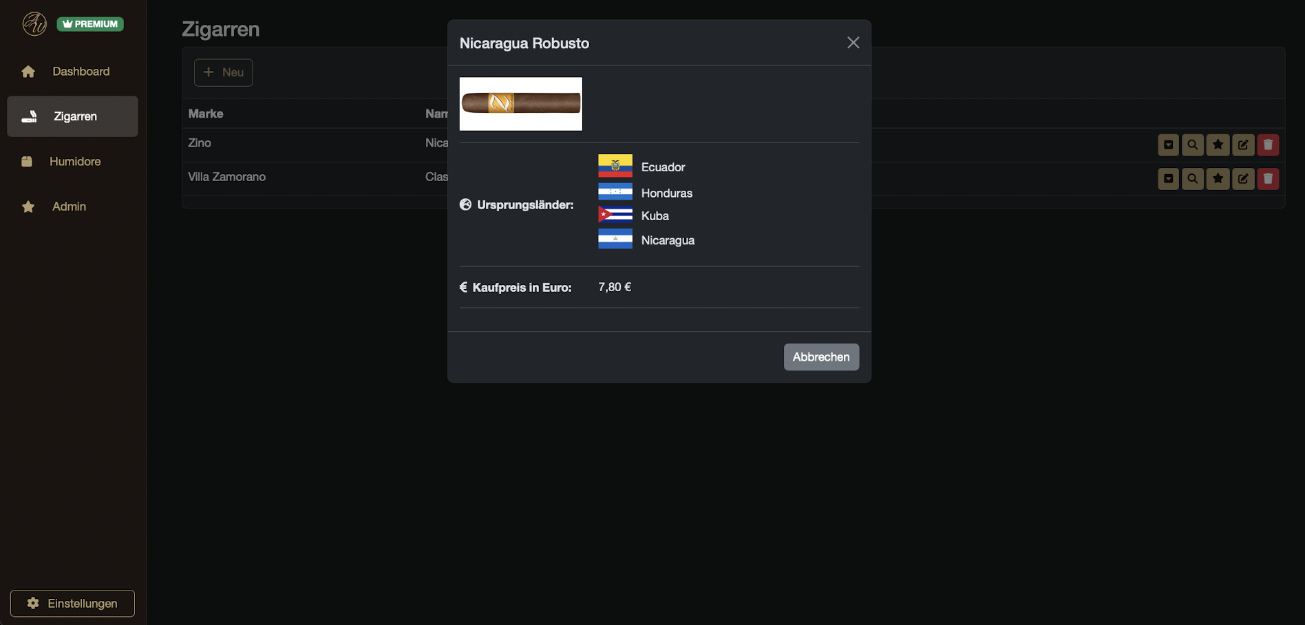App Vorschau